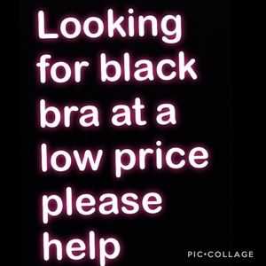 Looking for black bra size 32A at a low price